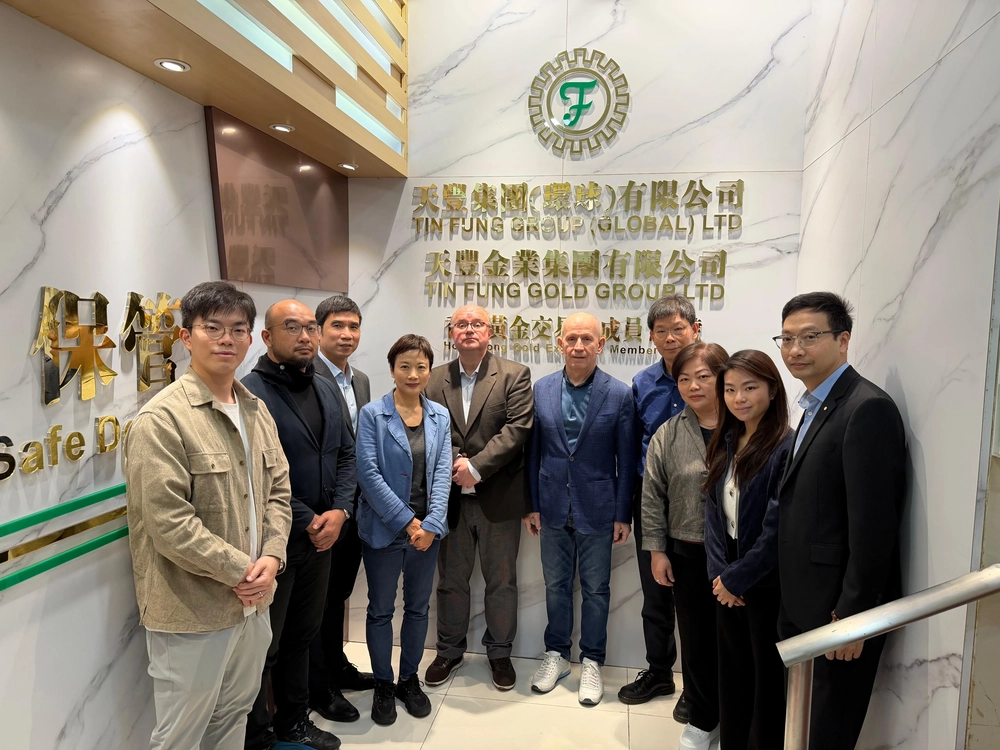 天豐集團榮幸接待俄羅斯聯邦財政部代表團訪港，共探黃金產業未來發展