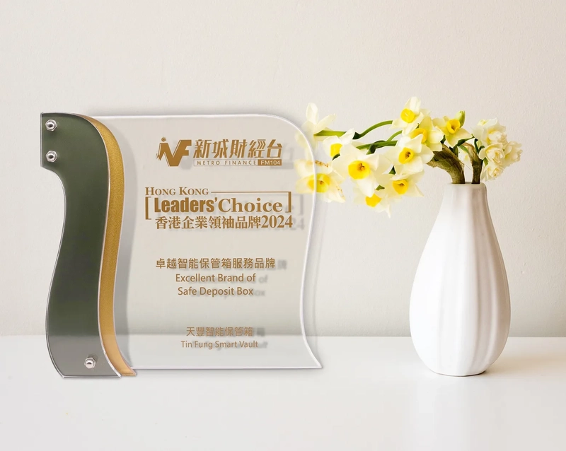 Tin Fung Smart Vault Honoured with "Excellence in Safe Deposit Box Service Brand 2024" Award
